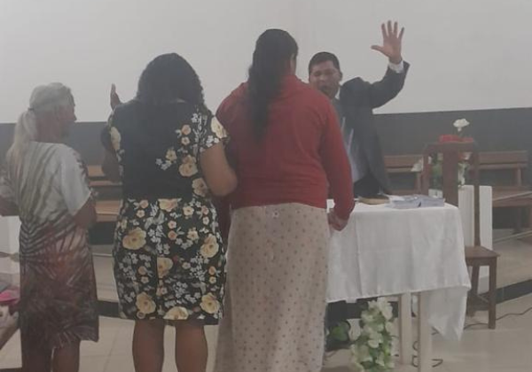 Pastor Joilson Evangelizando com Estratgia em Mimoso e Ganhando Almas para Deus